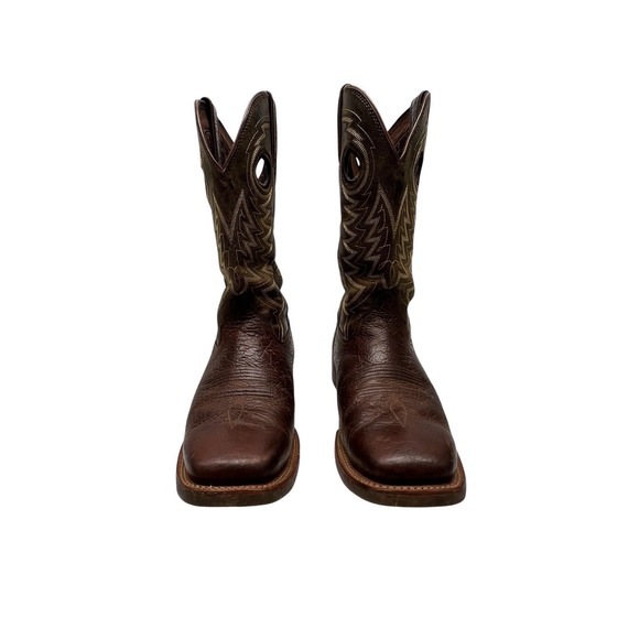 Durango Rebel Pro Brown Western Boot Men's Size 9W Dually Shank DDB0221 - Picture 9 of 14